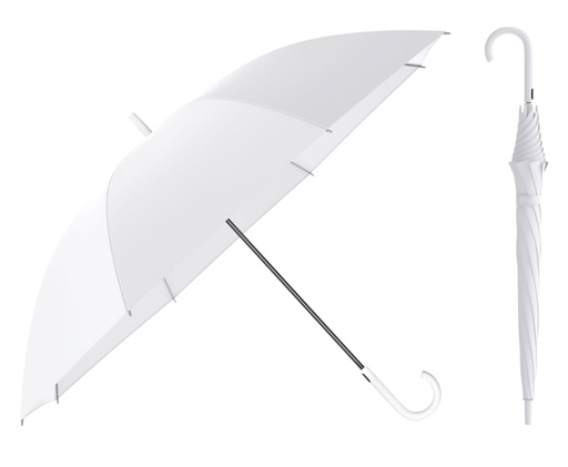 Long White Umbrella 