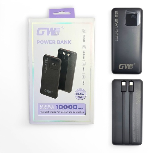 10000 MH Power Bank 22.5W