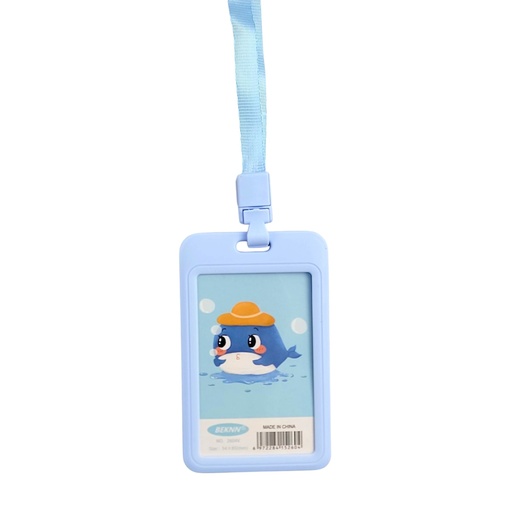 Durable ID Holder Light Blue