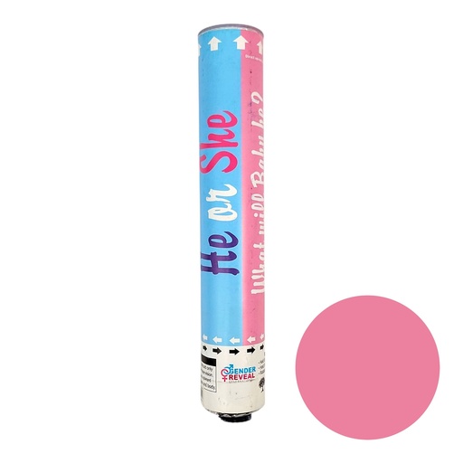 Large Confetie Poppers He Or She ( She)