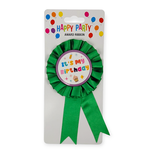 Birthday Ribbon Green