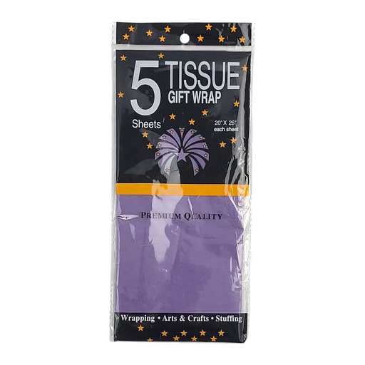 5pcs Gift Tissue Paper Purple