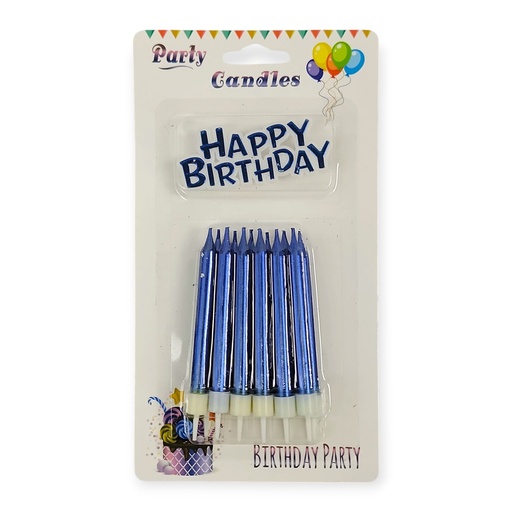 [8858128530105] Birthday Candle with HBD Decor