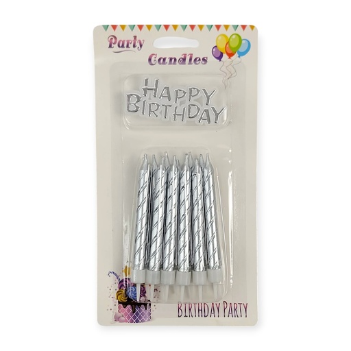 Birthday Candle with HBD Decor