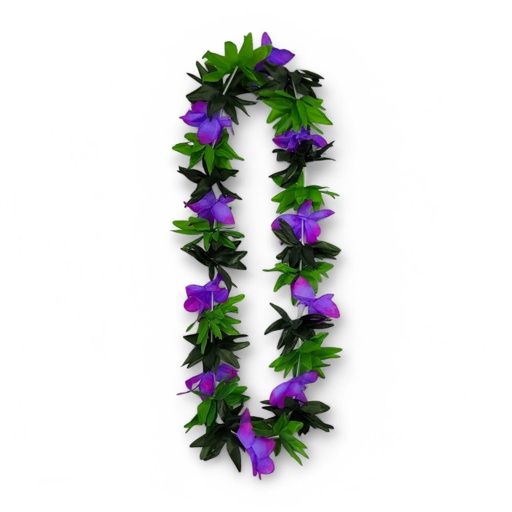 Luau Flower Lei – 36 in, Purple