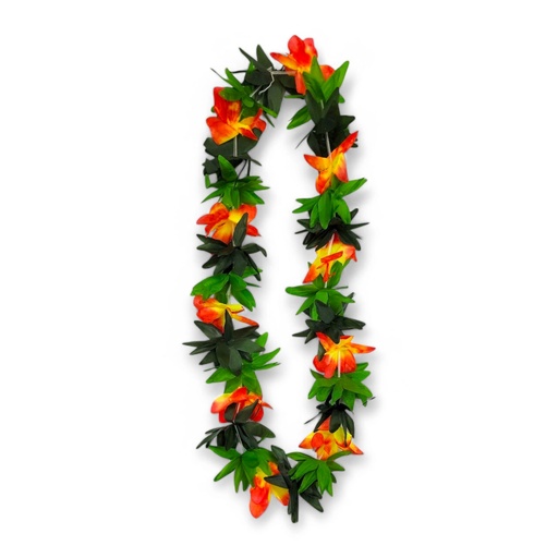 Luau Flower Lei – 36 in, Orange