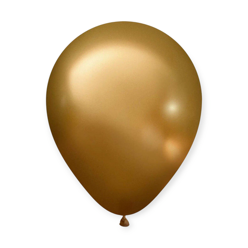 12" Solid Colour Latex Balloons 15 pcs Gold
