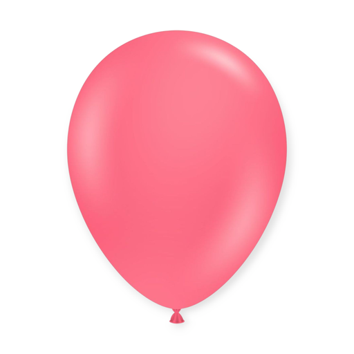 12" Solid Colour Latex Balloons 15 pcs Hot Pink