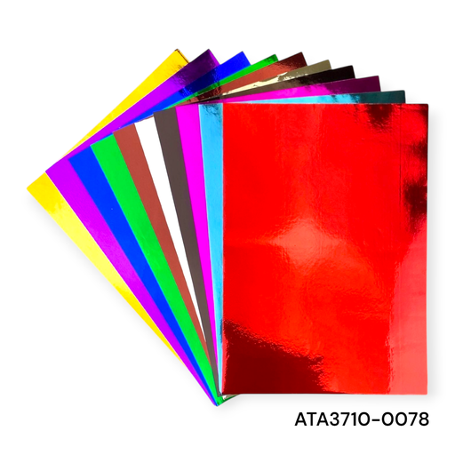 10 pcs Glossy Craft Paper 21×29.7cm