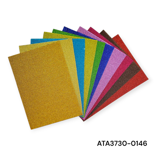 11 pcs 9X12 Glitter Craft Paper 0146