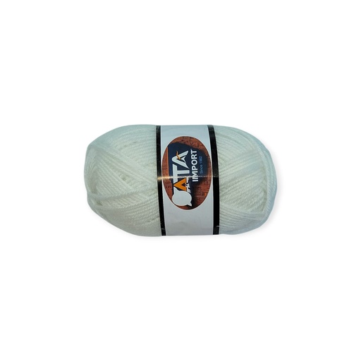 50g Acrylic Milk Cotton Yarn White