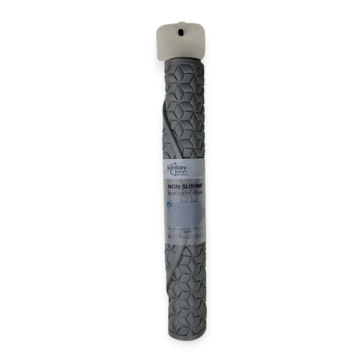 Non-Slip Shower Mat Euro Style dark gray