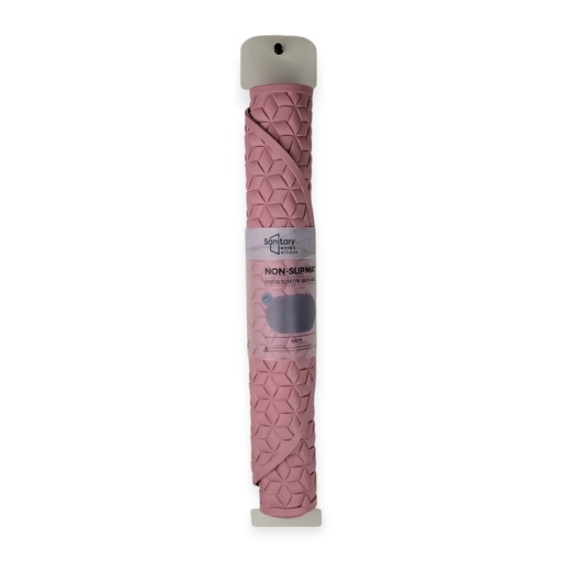 Non-Slip Shower Mat Euro Style Pink