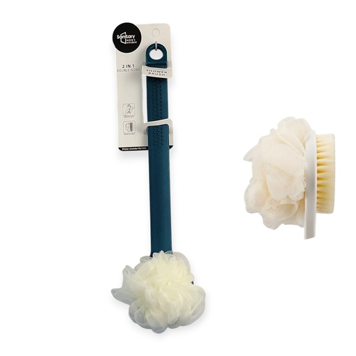 Two In One Body Scrubber Teal