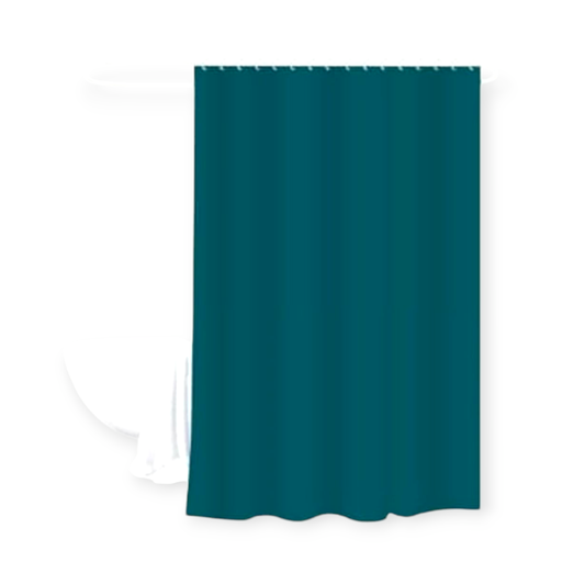 PEVA Shower Curtain, 70x72 in Teal