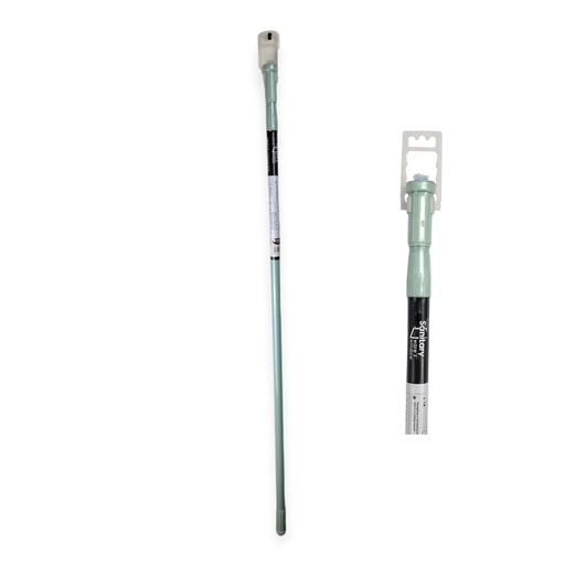 43"-79" Shower Curtain Rod, Dark Mint Steel, Shrink Wrap