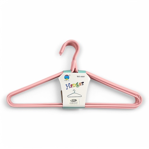 8 pcs Plastic Coded Metal hangers 