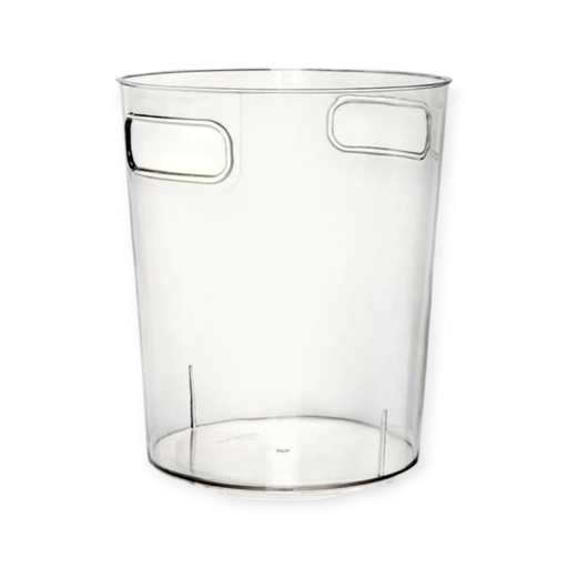 Large Clear Round Storage Bin