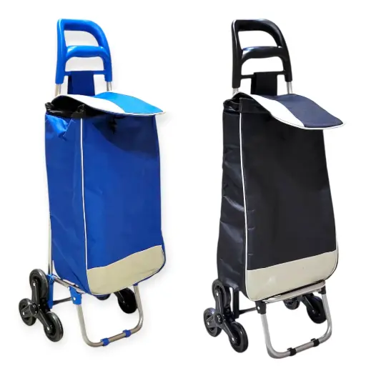 6 wheels Shopping Cart  mix colours