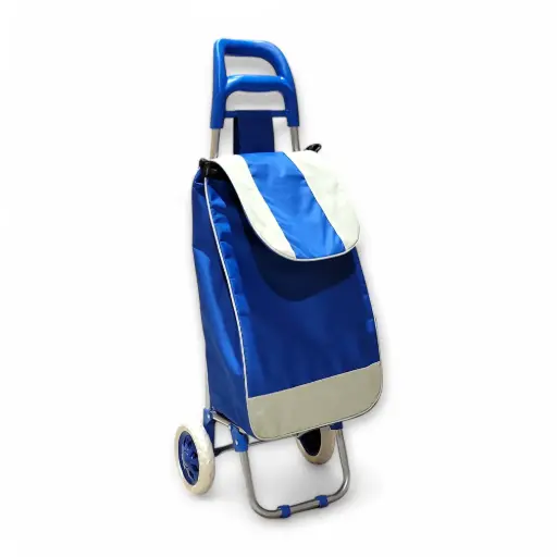 Shopping Trolley Cart blue