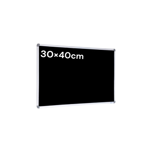 30×40cm Black Marker Board (MAGNETIC)