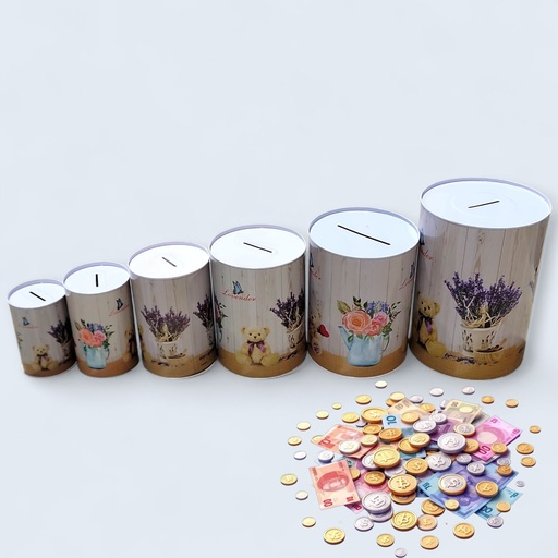 bouquet piggy bank