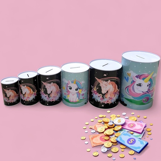 Unicon piggy bank.
