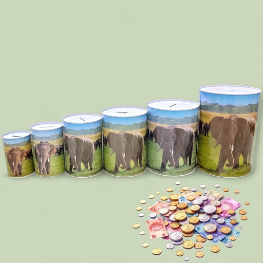 Elephant piggy bank