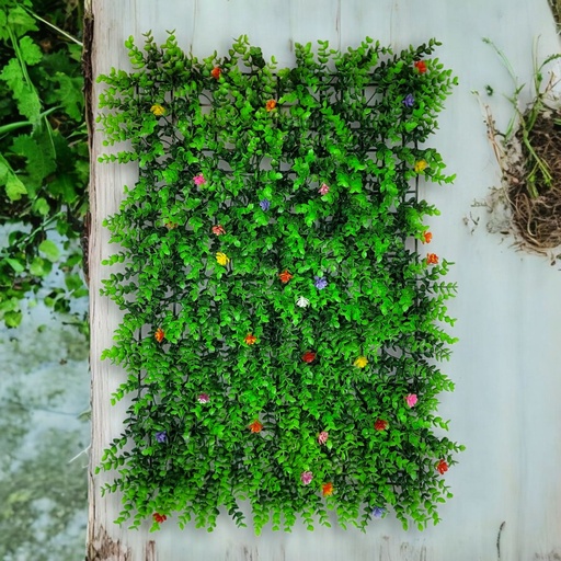 Artificial Foliage Wall Panel flowers