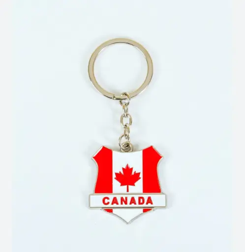 Maple leaf Canada Keychain 