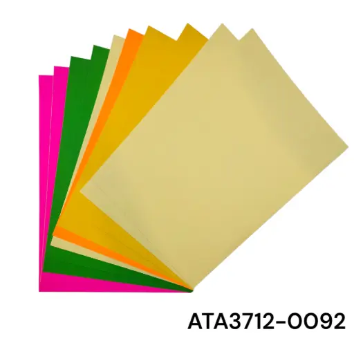 10pcs Bold craft paper 21×29.7cm