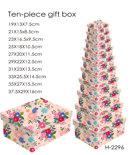 10 Piece Gift Box (wildflower Meadow)
