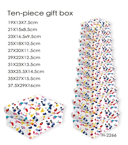 10 Piece D13Gift Box (Terrazzo confetti)