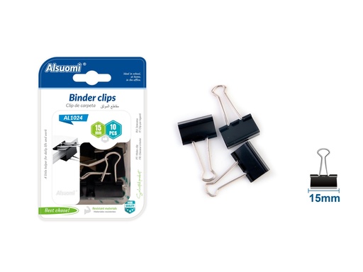 Binder clips 25mm/ 0.98" 5pcs (Alsuomi)