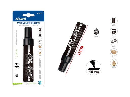 Jumbo  Permanent marker (black) 1pcs (Alsuomi)