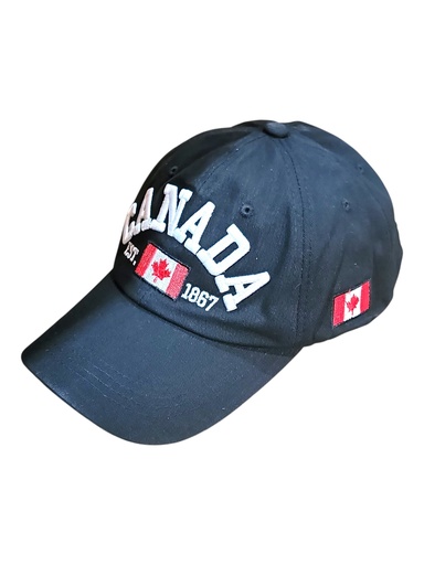 Canadian dark-blue baseball Cap