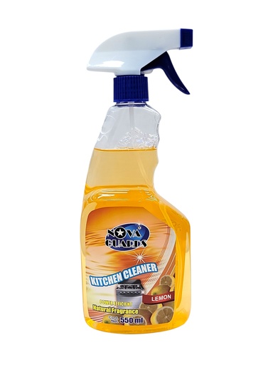 Power Efficient Kitchen Spray Cleaner (Natural Lemon Fregrance)  550ML (Airoma)