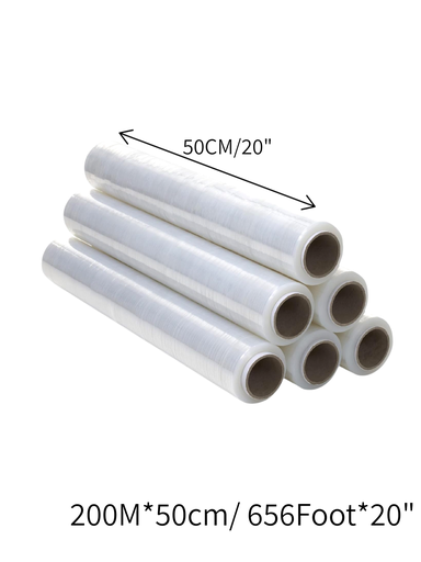 Transparent Film for Packaging  656foot*20"