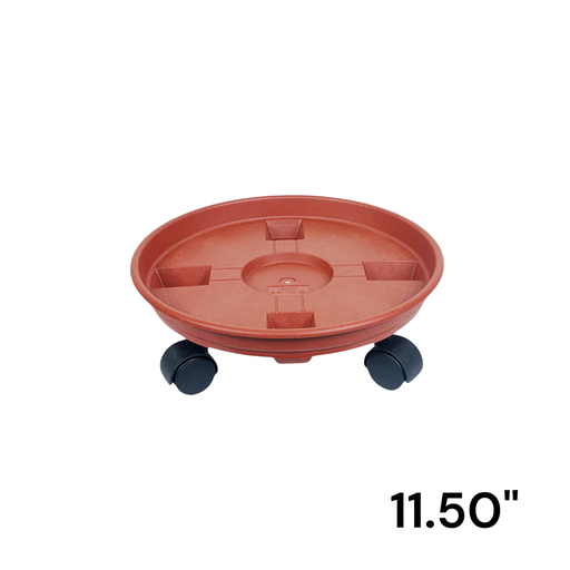 plant caddy with a saucer tray 11.50"