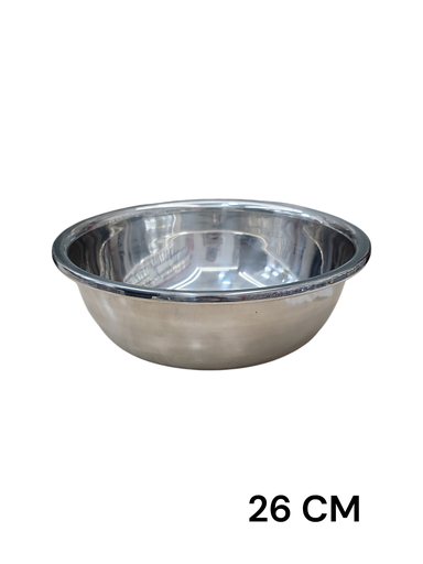 26cm/10.2" Stainless Steel Mixing Bowl