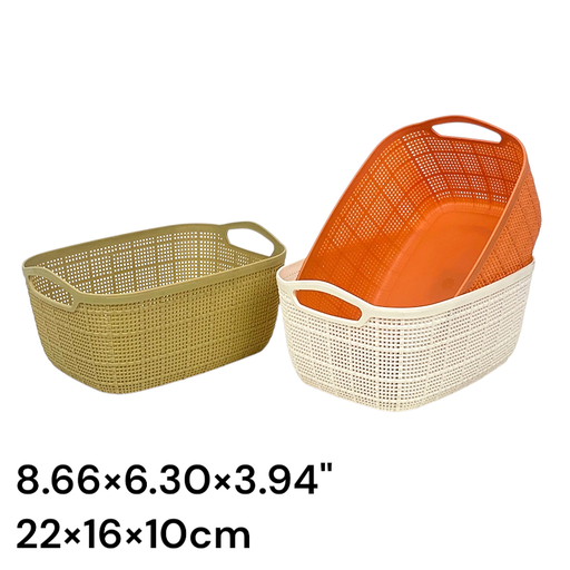 Stylish Hollow Desktop Storage Basket. (Domus)