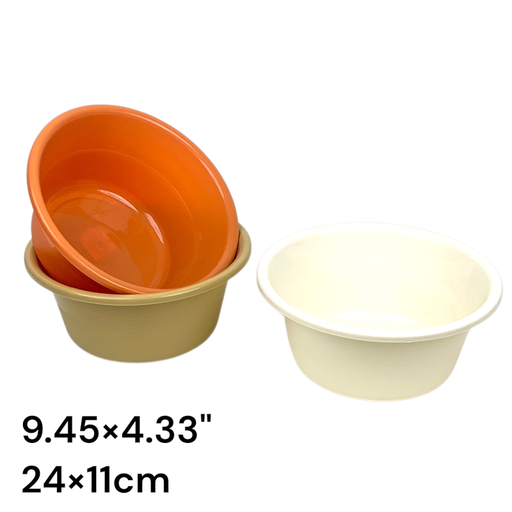 9.45" Durable plastic Basin (Domus)