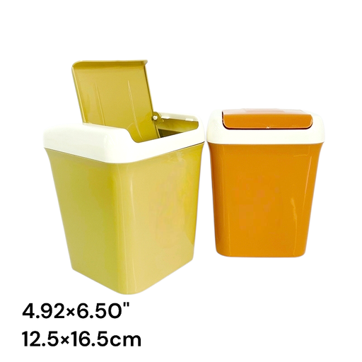 Small Desktop Click Lid plastic waste can (Domus)