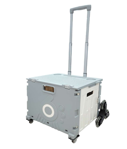 Folding Shopping Cart - Dynamic Tri wheel cart for Groceries & Outdoor Use (Domus)