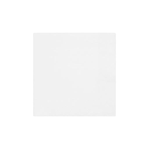 Fun Fiesta 50ct 10" Beverage Paper Napkins White