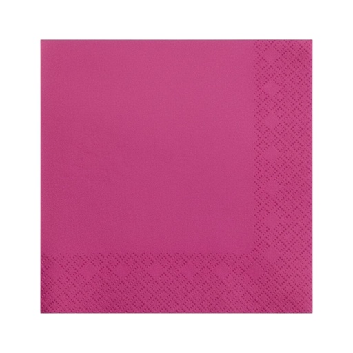 Fun Fiesta 50ct 13" Luncheon Paper Napkins, Fuchsia