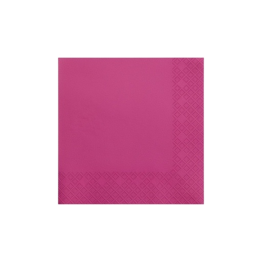 Fun Fiesta 50ct 10" Beverage Paper Napkins, Fuchsia
