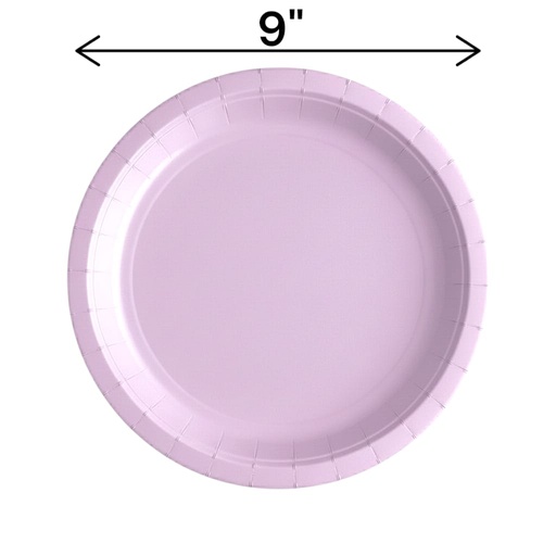 Fun Fiesta 16ct 9" Paper Plates, Light Purple