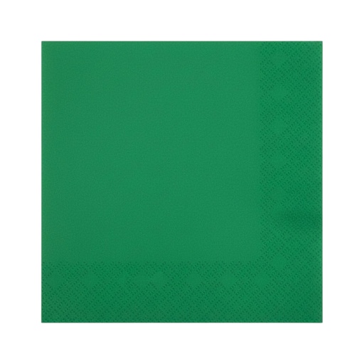 Fun Fiesta 50ct 13" Luncheon Paper Napkins, Emerald Green