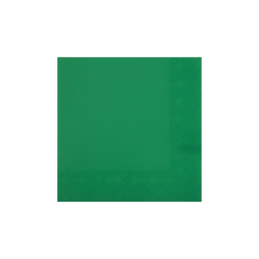 Fun Fiesta 50ct 10" Beverage Paper Napkins, Emerald Green